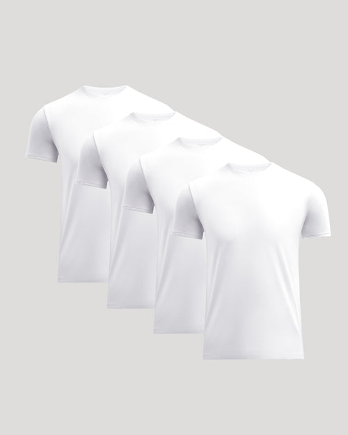 Pima Cotton Blend Crew 4-Pack