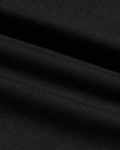 Black Tall Pima Cotton Blend Crew