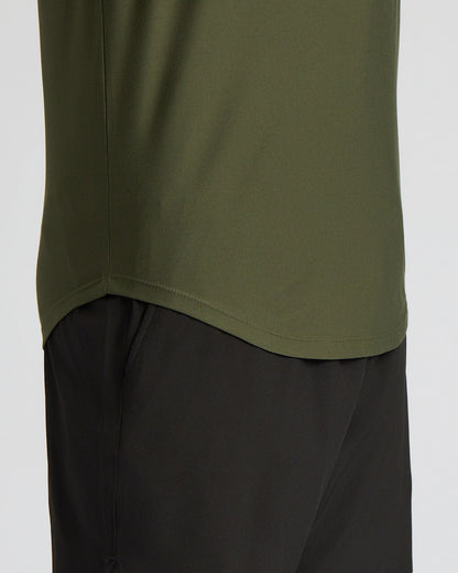 Grove Active Curved Hem Crew